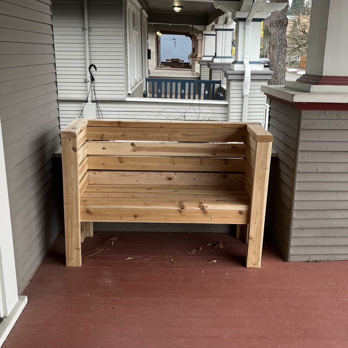 Chop Seat in place