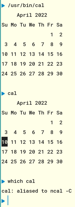 cal vs ncal --C